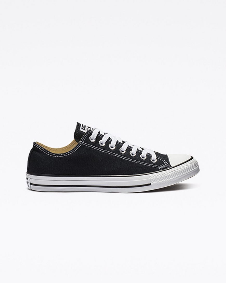 Men\'s Converse Chuck Taylor All Star Classic Low Top Shoes Black | AU 3E981I